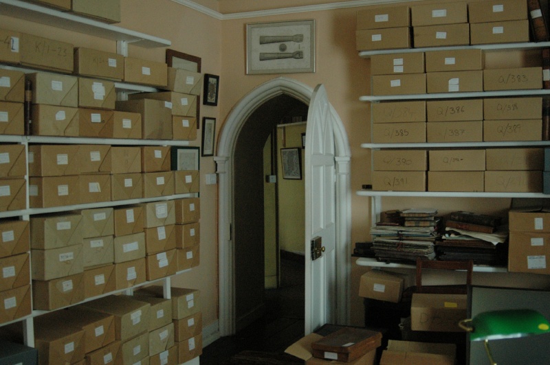 Birr Castle archives room