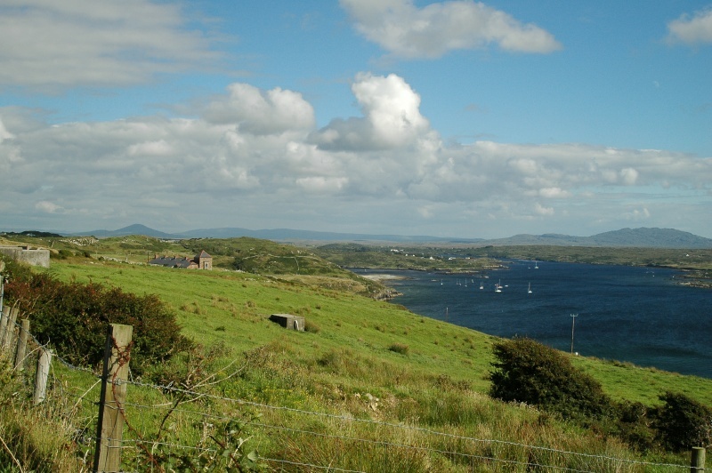 The bay East of Clifden, Ireland
