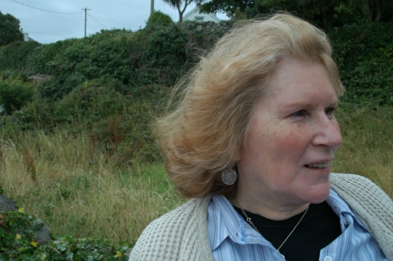 Diane Harrington on Inishmore